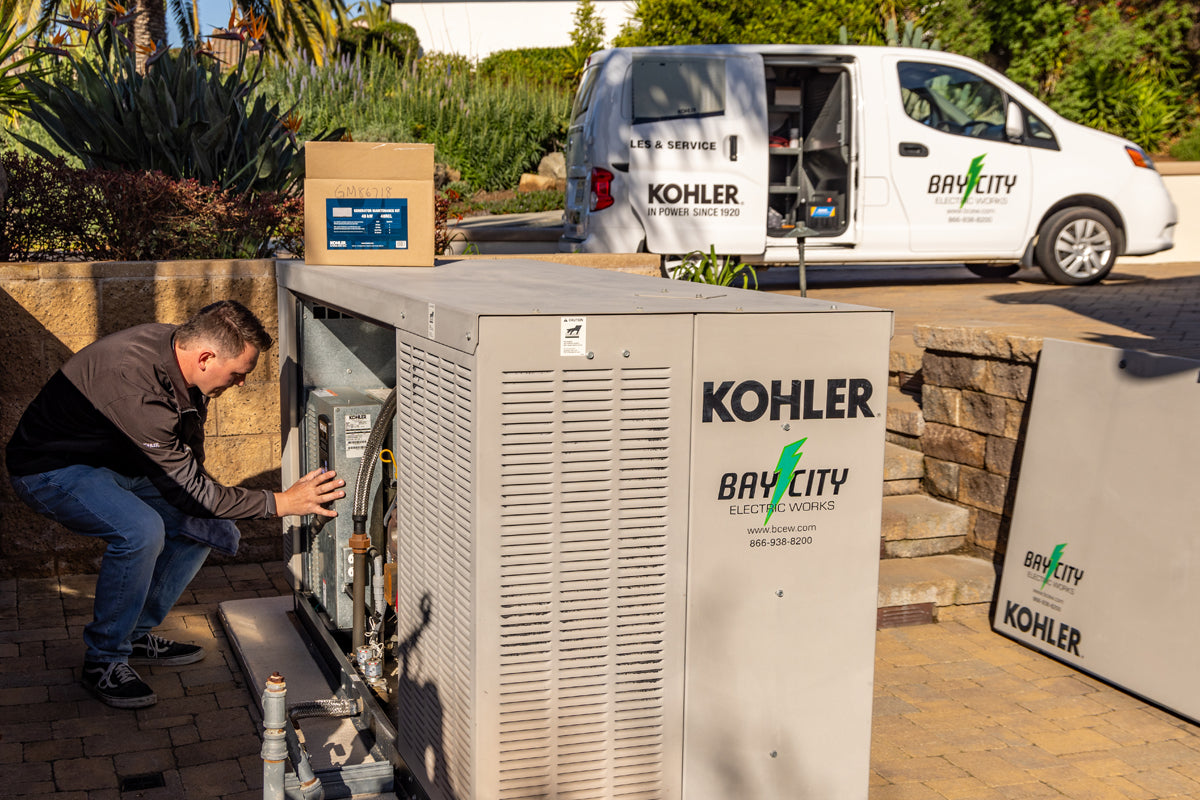 Home Generator and Automatic Transfer Switch Service - California, Nevada, Hawaii